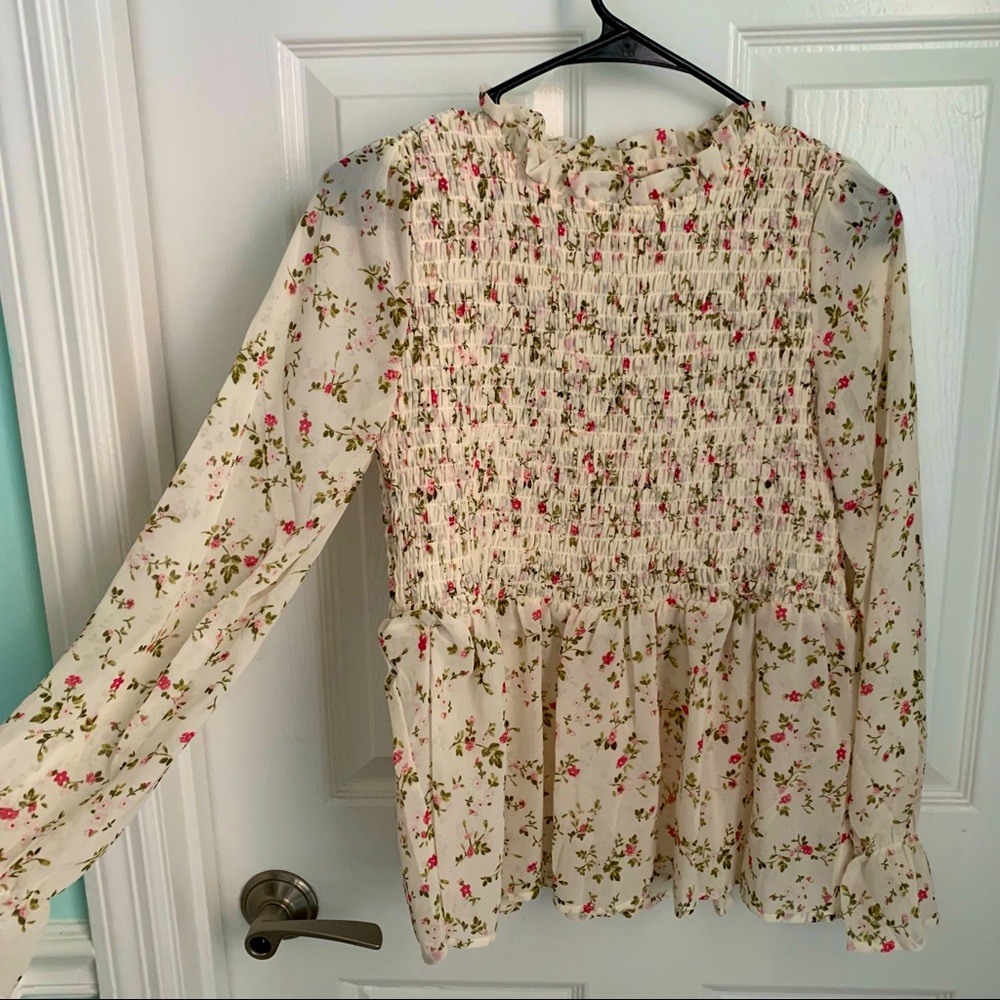 3/$10 floral top